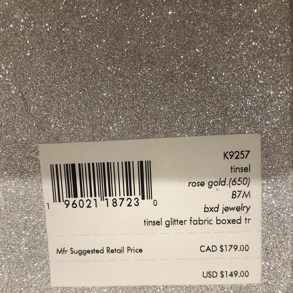 Kate Spade Glitter Jewelry Box - Picture 3 of 6